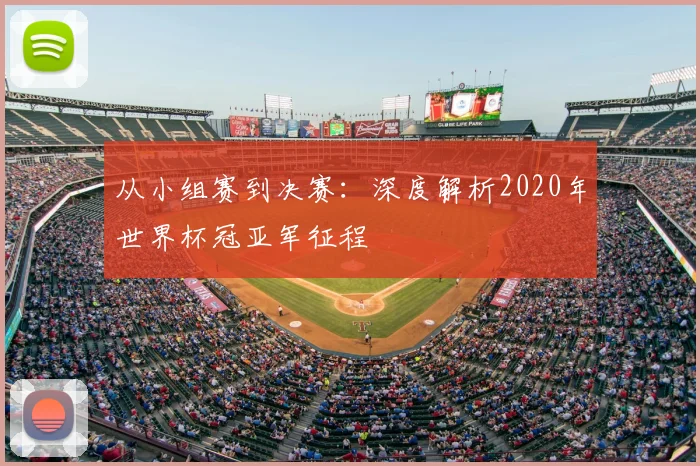 从小组赛到决赛：深度解析2020年世界杯冠亚军征程
